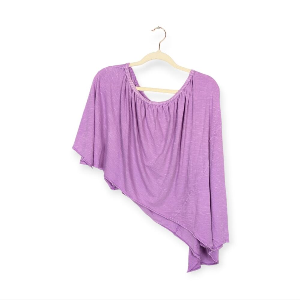 NWT We The Free Lilac Bubble Tea Spring Break One Shoulder Top Size M